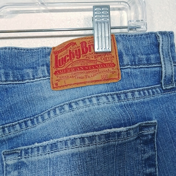 Lucky Brand Classic Rider Crop size 14/32 - Picture 6 of 8